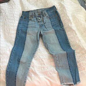 American Eagle Outfitters Women's Two-Tone Jeans